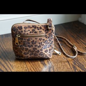 HOBO animal print crossbody
